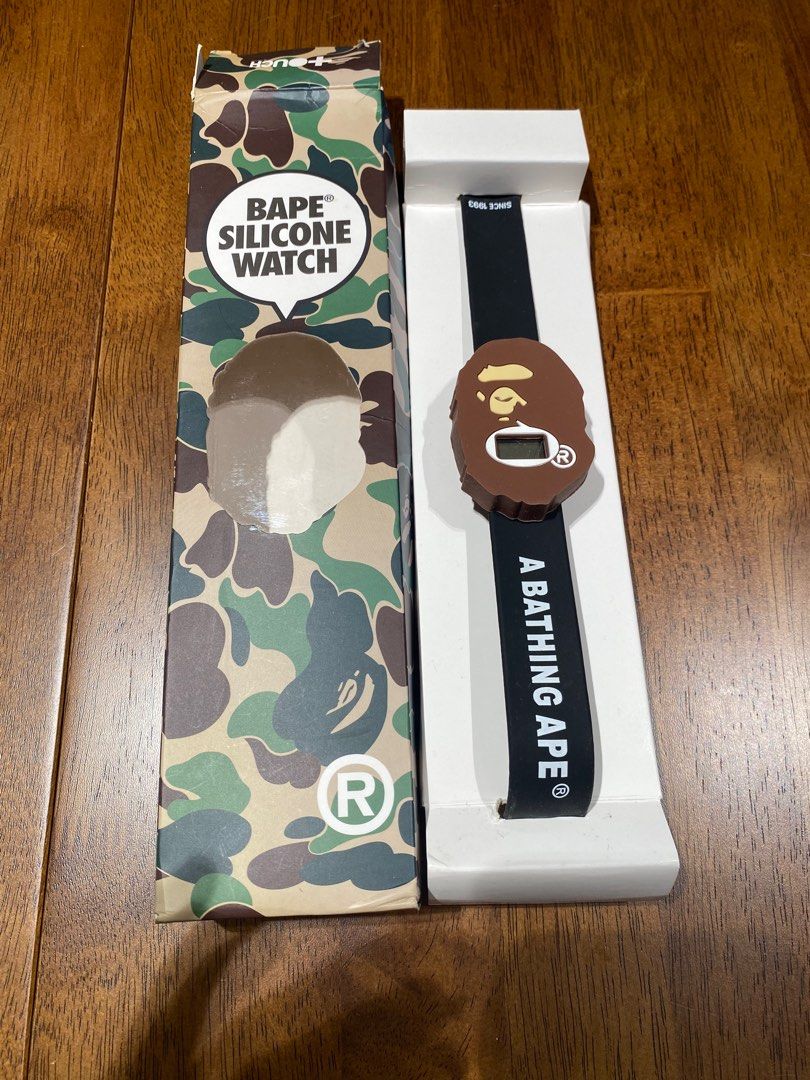 Bape silicone watch Carousell
