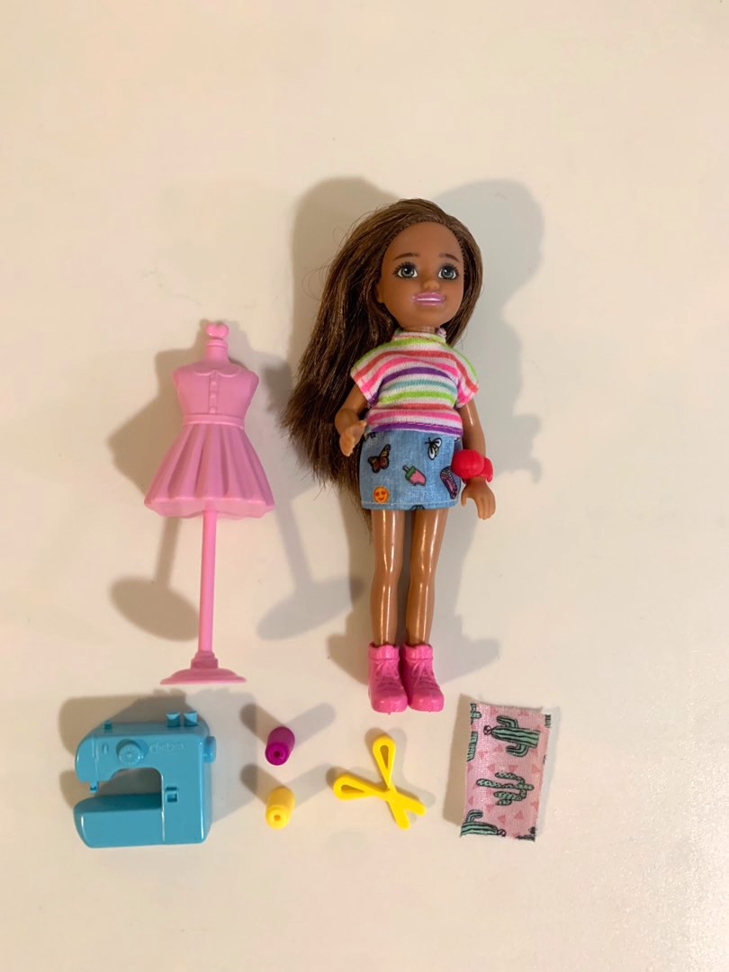 Barbie Chelsea Fashion Design set, Hobbies & Toys, Toys & Games on Carousell