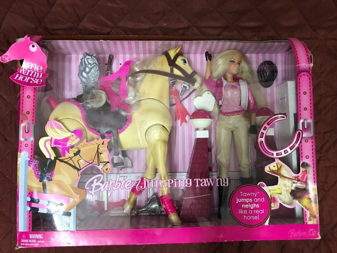 Barbie jumping tawny on sale