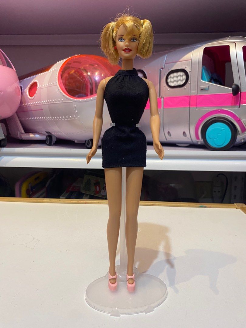 Tenue Barbie Vintage 1972 – The Short Set Mattel #3481, Pull, Short, Bottes Rouges