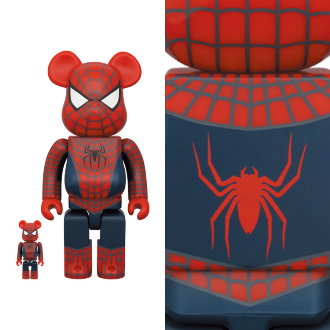 BE@RBRICK FRIENDLY SPIDER-MAN 100％&400％ - その他