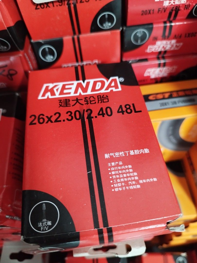 Kenda Bicycle Inner Tube 20/22 Inches Wheel Bike Tubes With