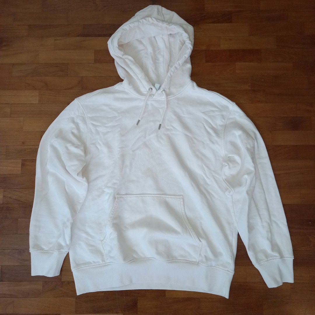 Cheap plain white hoodie online