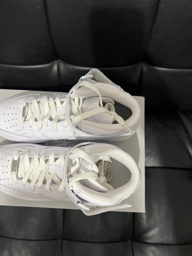 Air force 1 mid no strap cheap