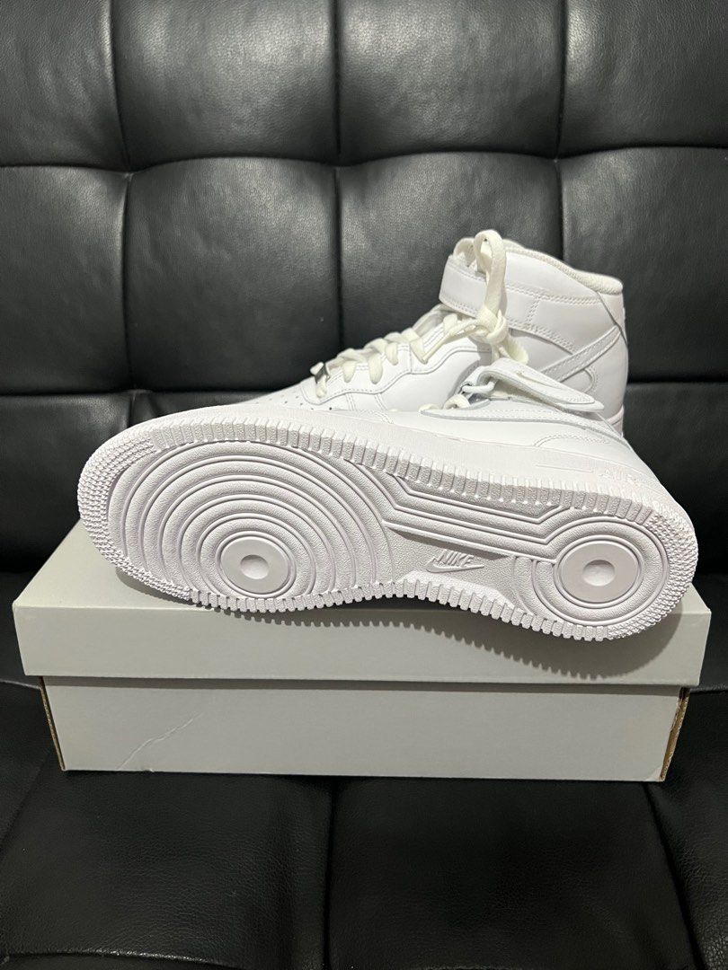 BNIB 100 authentic nike air force 1 mid 07 triple white Men s