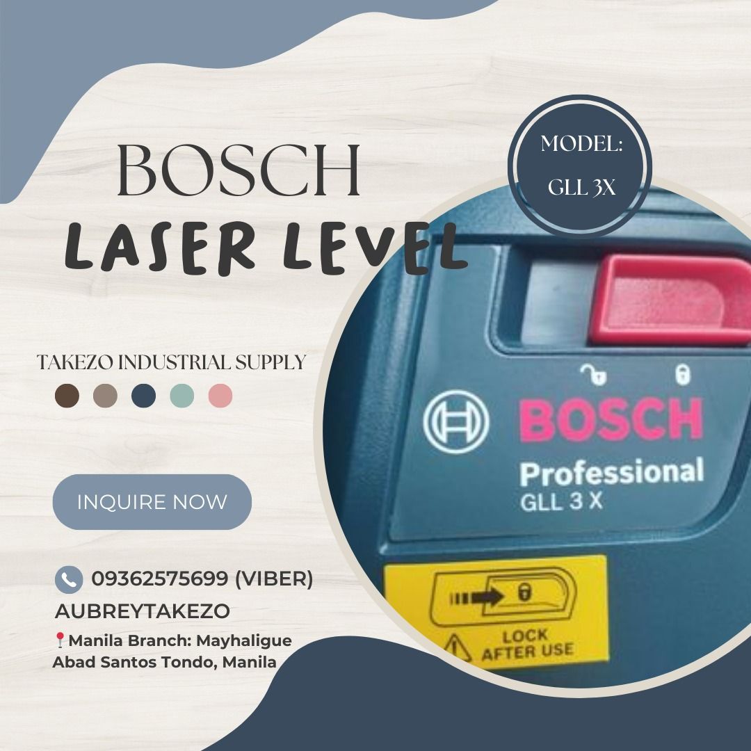 BOSCH LASER LEVEL, Commercial & Industrial, Construction Tools