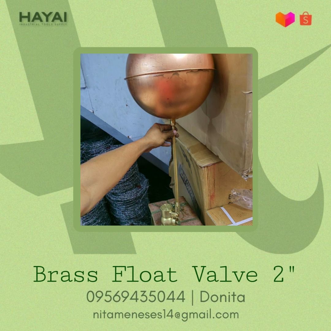 Brass Float Valve 2", Commercial & Industrial, Industrial Equipment on