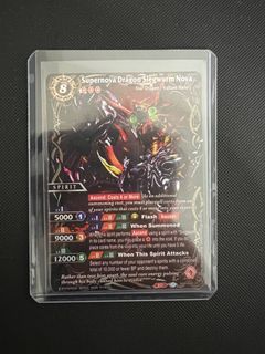 BS Saga版 超神星龍 Secret Saga Rare X卡 英文版 battle spirits 非港版 日版 全新 原盒