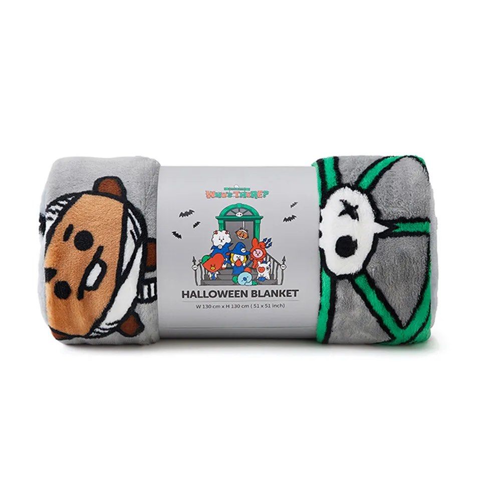 BTS BT21 Limited Edition Halloween Blanket