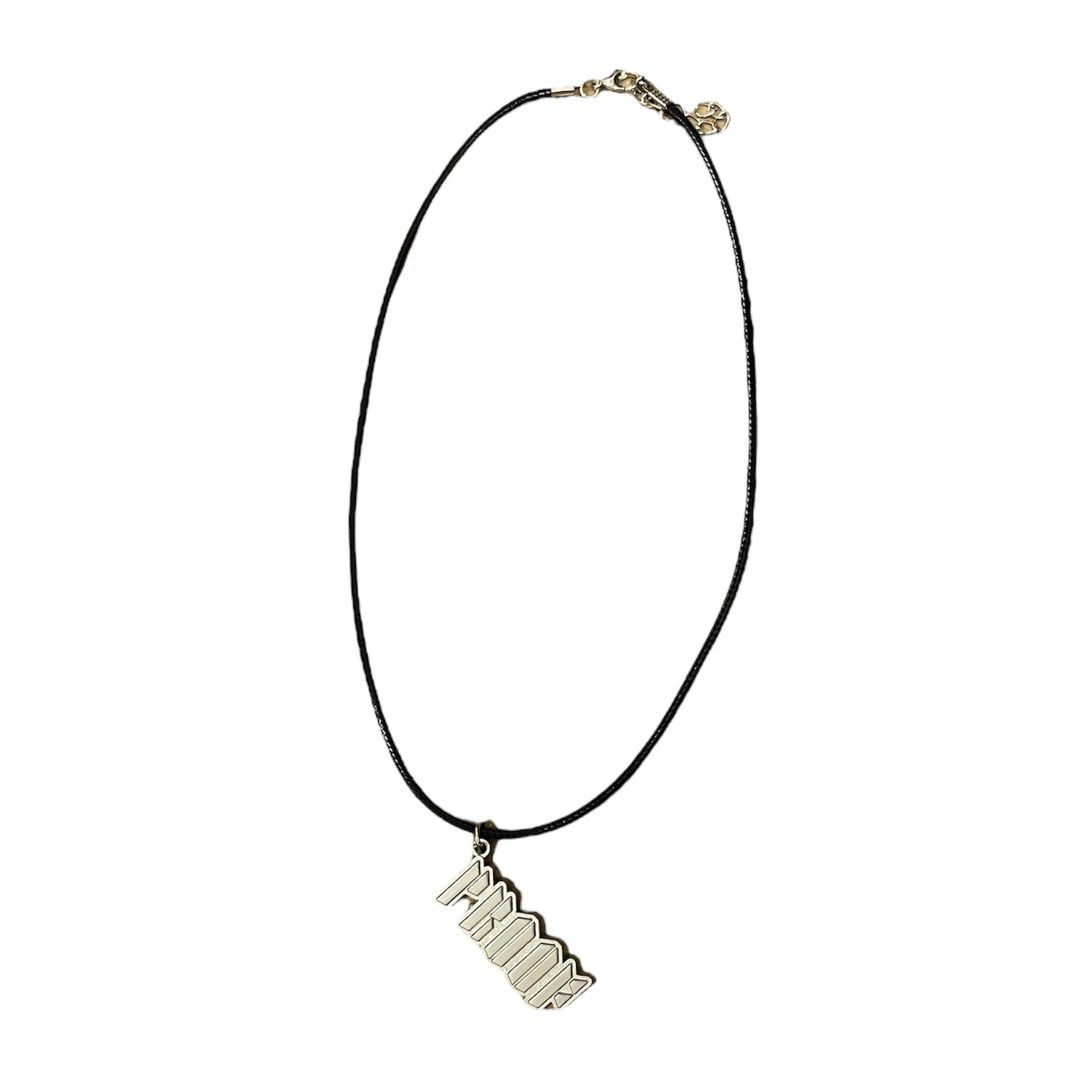 BTS Proof Necklace - EXHIBIT EXCLUSIVE (Category: Necklaces) located in Mandaluyong City. Submitted by random.objects (Listing ID 1249742238, Image 2). Description: BTS Proof Necklace - EXHIBIT EXCLUSIVE (available onhand) - synthetic leather with metal logo pendant - 💯authentic, exclusive exhibit merchandise - MOP: GCash or BDO - buyer pays for shipping.