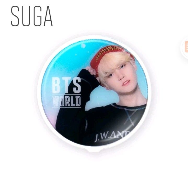 BTS WORLD Griptok (Category: Mounts & Holders) located in San Mateo. Submitted by purple_family (Listing ID 1249703847, Image 2). Description: Ready to ship Official and Available NOW BTS WORLD : Mirror Griptok -159 OT7 available Loc QC.