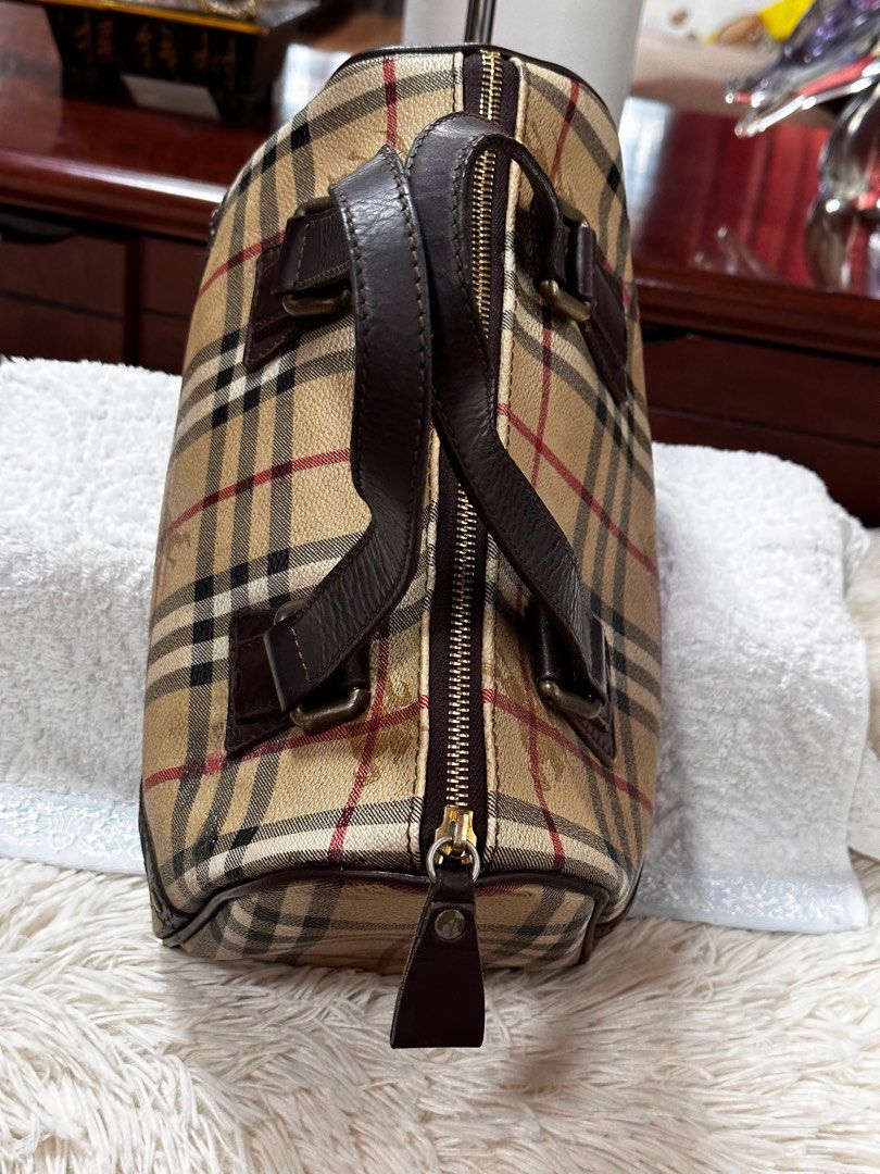 BURBERRY SPEEDY 25' LEATHER BAG, Luxury, Bags & Wallets on Carousell