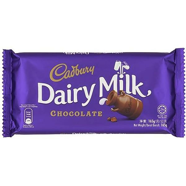 Cadbury Dairy Milk Roasted Almonds (165g) Chocolate (165g) Hazelnut