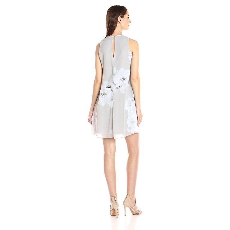 Calvin Klein Floral Dress like Zara, Women's Fashion, Dresses & Sets,  Dresses on Carousell