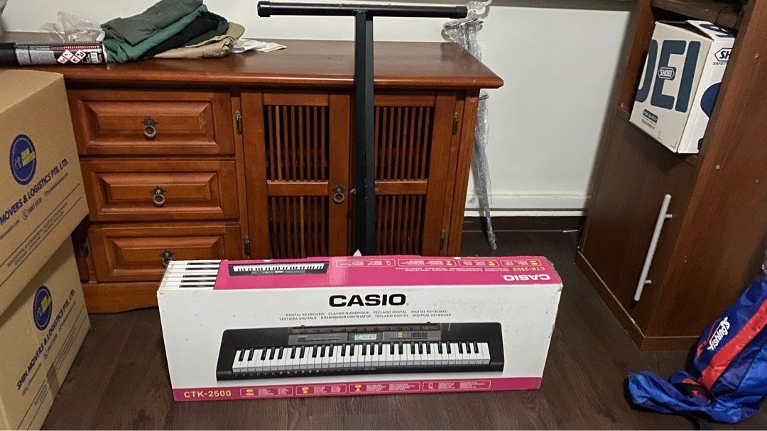 CASIO Keyboard CTK 2500 Hobbies Toys Music Media Musical