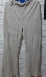Celana Kulot / pleated culottes / basic pleats long pants