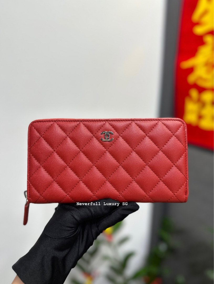 Chanel zippy deals long wallet