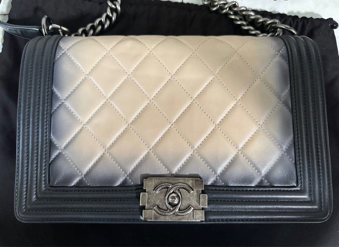 Chanel ombre sale boy bag