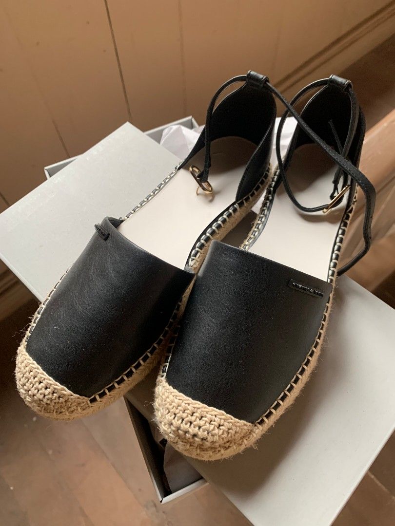 Charles and Keith. Ankle Strap Espadrille Flats Women s Fashion
