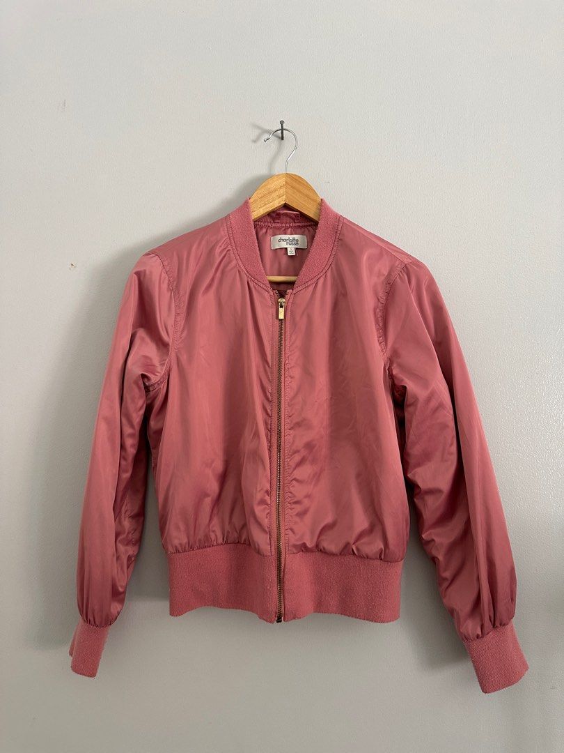Charlotte russe bomber jacket new arrivals
