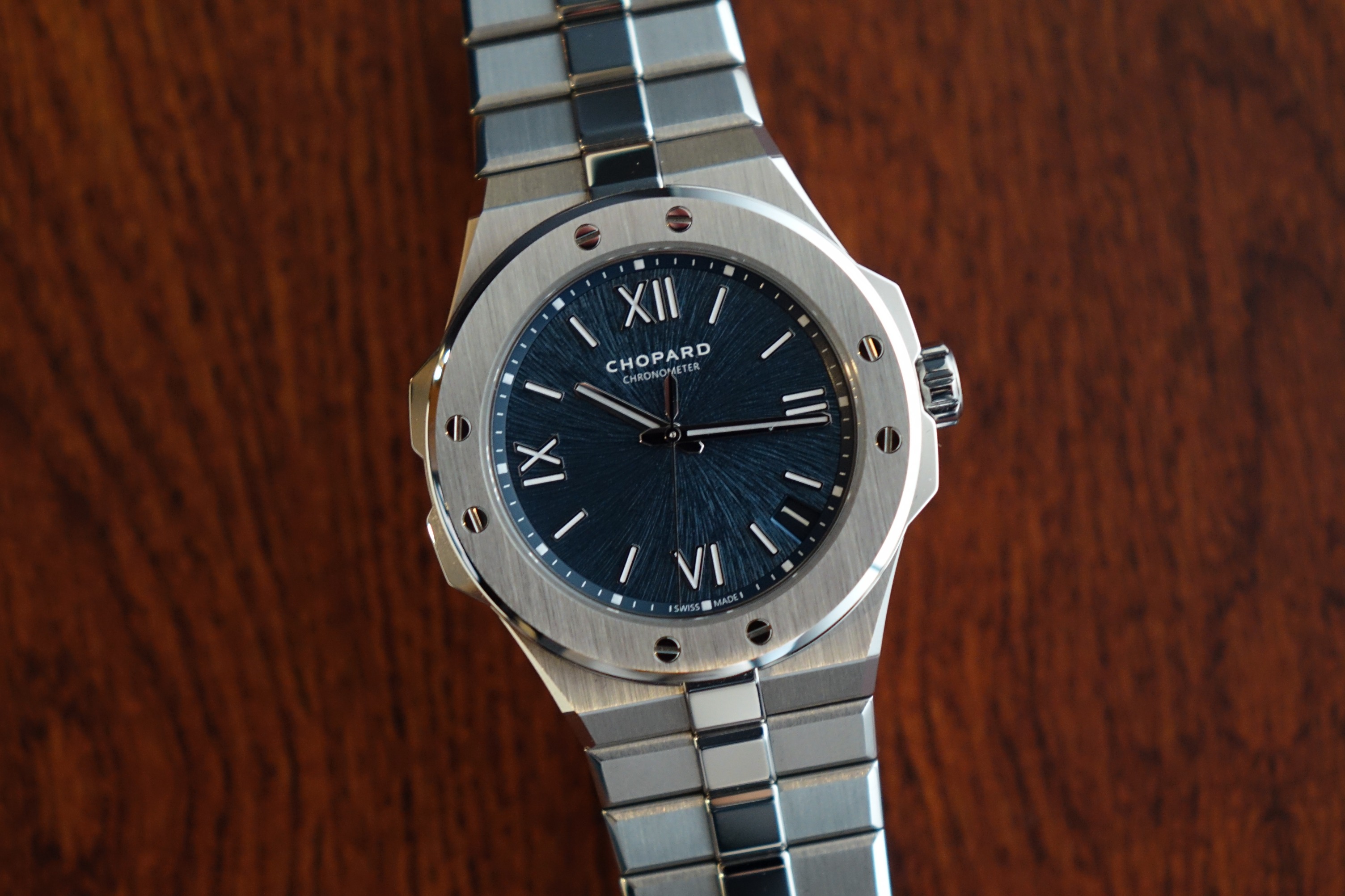 Chopard+Alpine+Eagle+Blue+Men%27s+Watch+-+298600-3001 for sale online