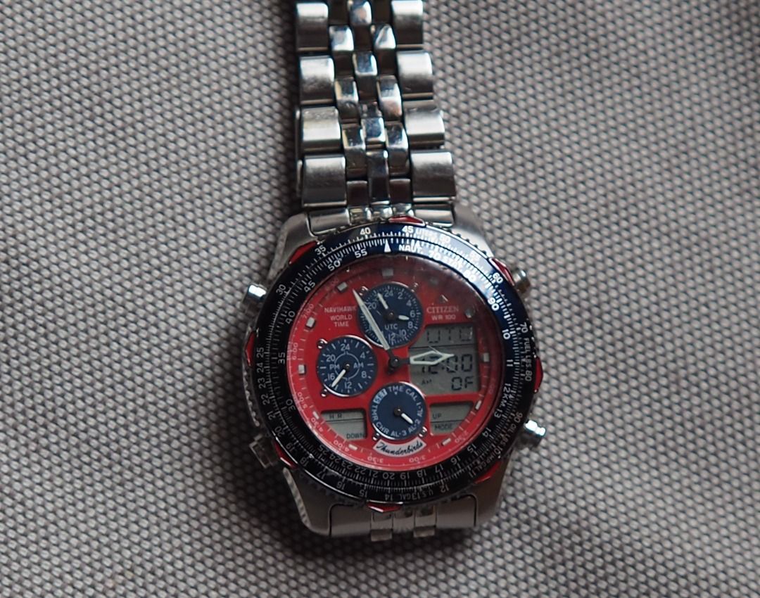 Citizen navihawk thunderbirds outlet