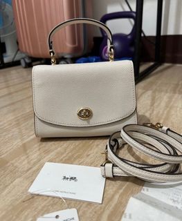 COACH Micro Tilly Top Handle In Blocked Signature Canvas