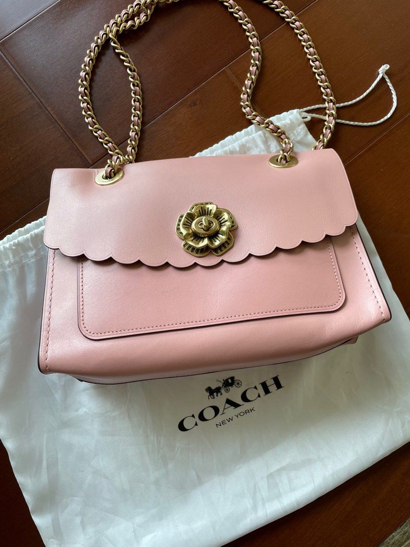 Coach pink parker bag 2025