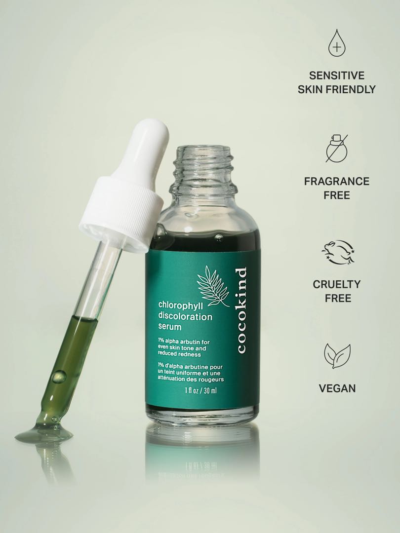 Cocokind Chlorophyll Discoloration Serum (PreOrder), Beauty & Personal