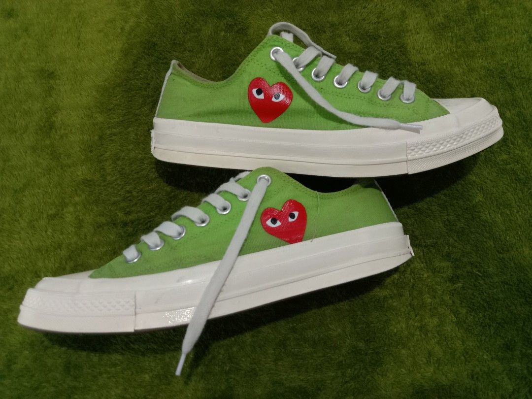 Play hot sale converse green
