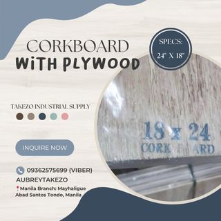 CORKBOARD WITH PLYWOOD