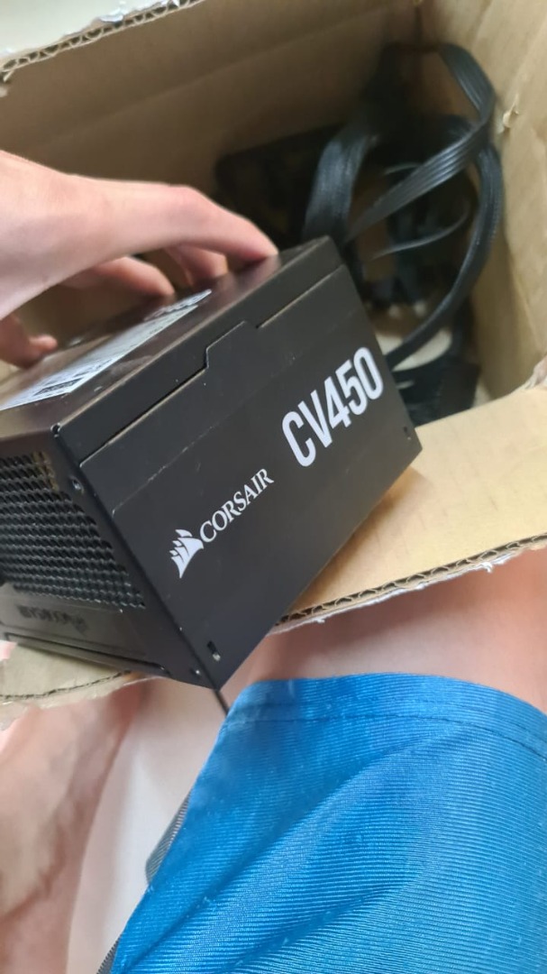 CORSAIR CV SERIES CV450 - 450 WATT 80 PLUS BRONZE CERTIFIED ATX PSU ...