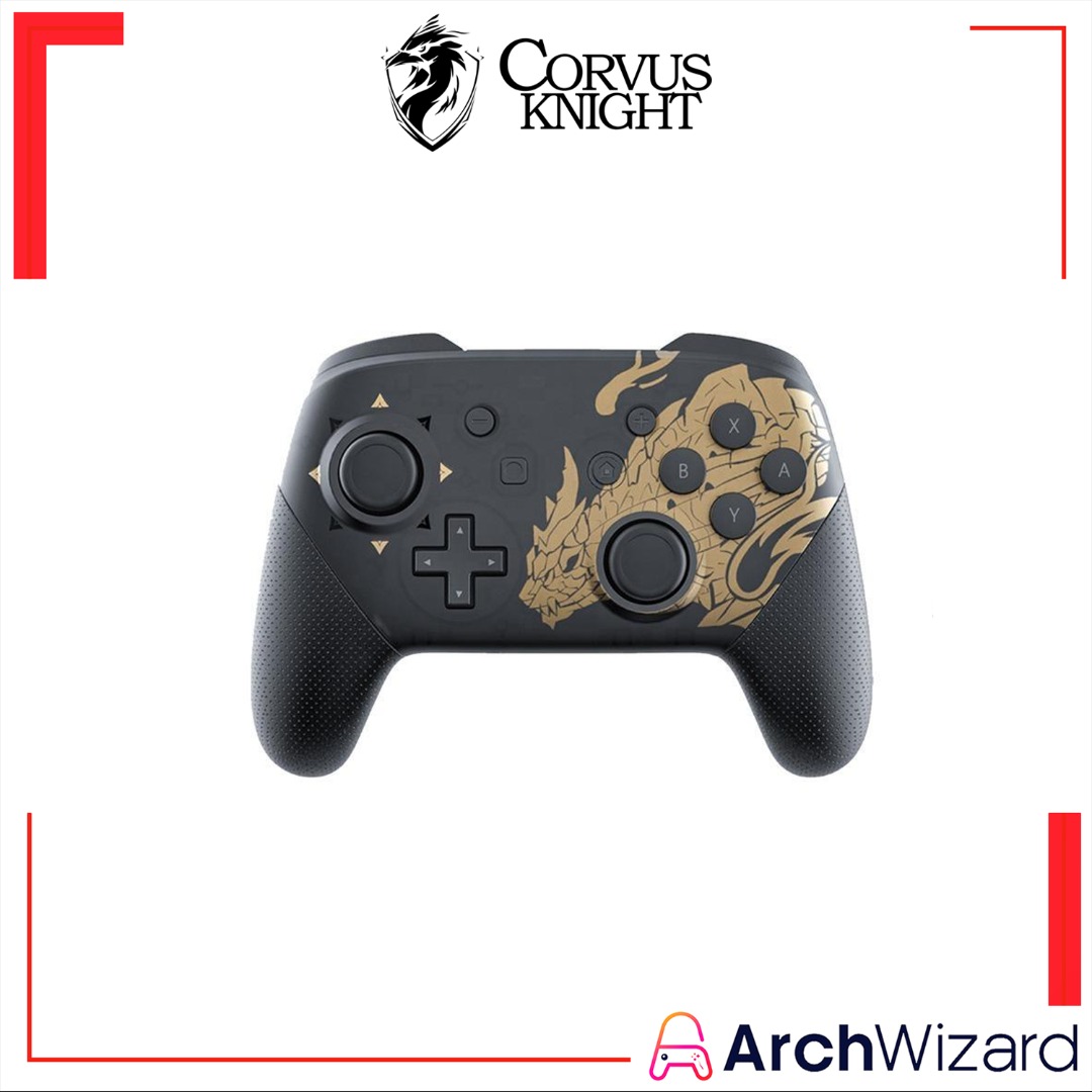 Corvus Knight Nintendo Switch Pro OEM Controller Monster Hunter
