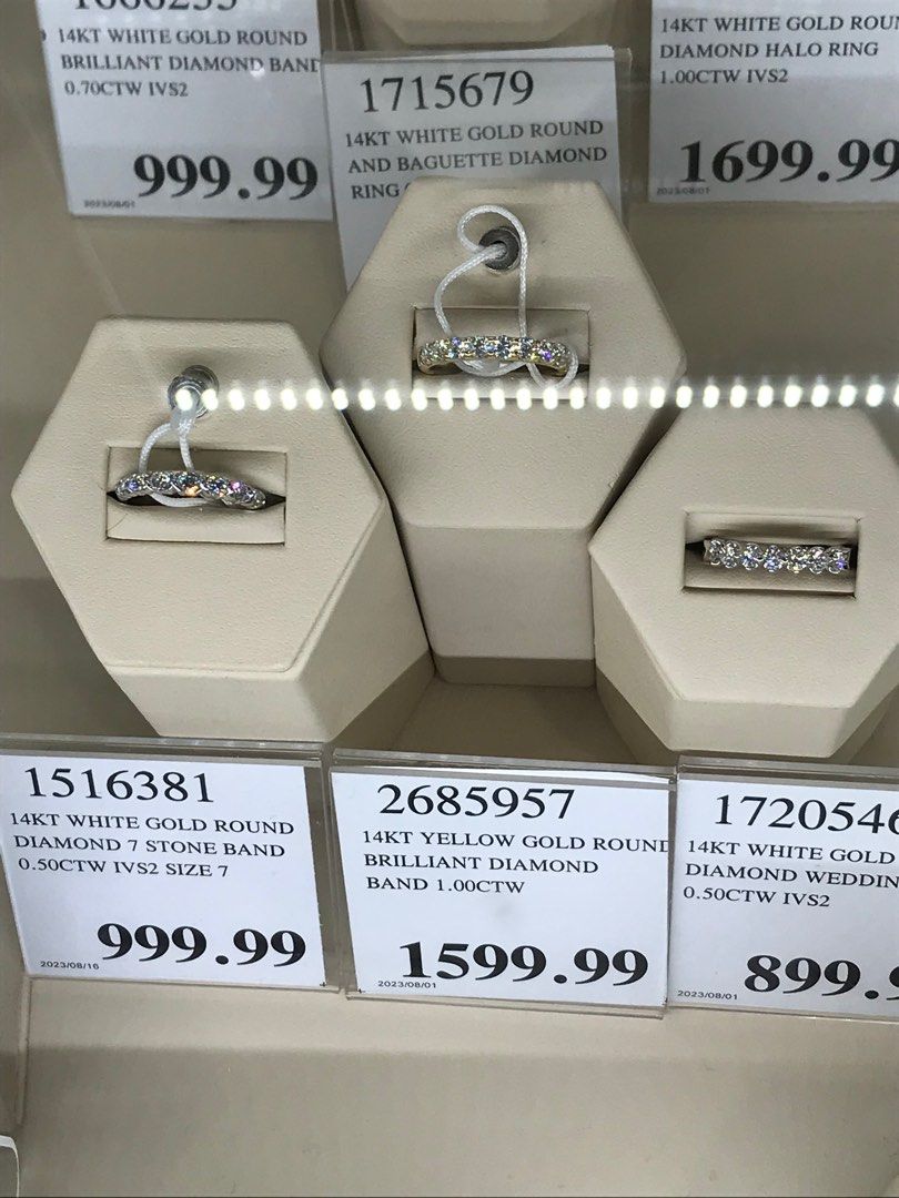 Diamonds from costco top