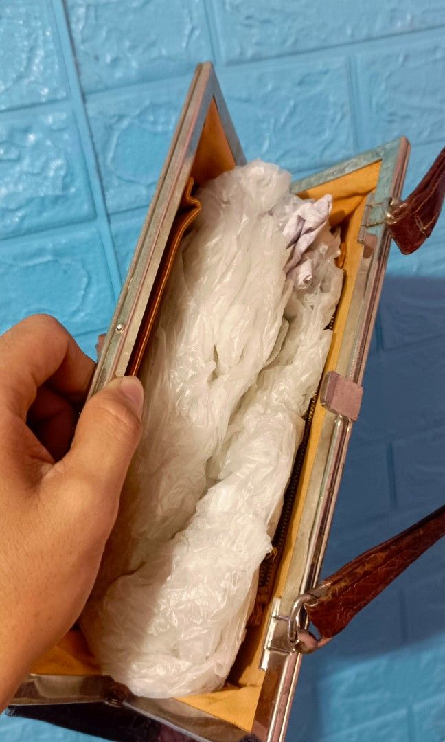 Crocodile skin bag (Category: Purses & Pouches) located in Bayambang. Submitted by jnmrk (Listing ID 1249639014, Image 3). Description: authentic crocodile bag for women good condition japan made loc manila 1500 nalang siya.