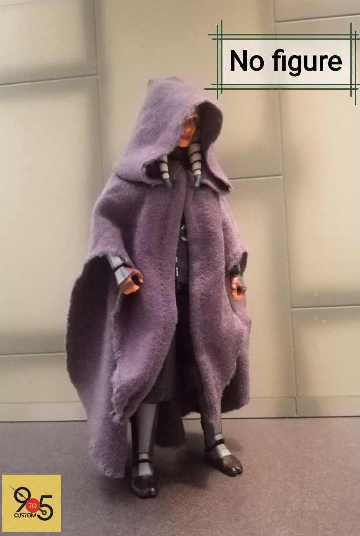 Custom Wired robe for Star War Black Serie Ahsoka 6 inch (FIGURE NOT ...