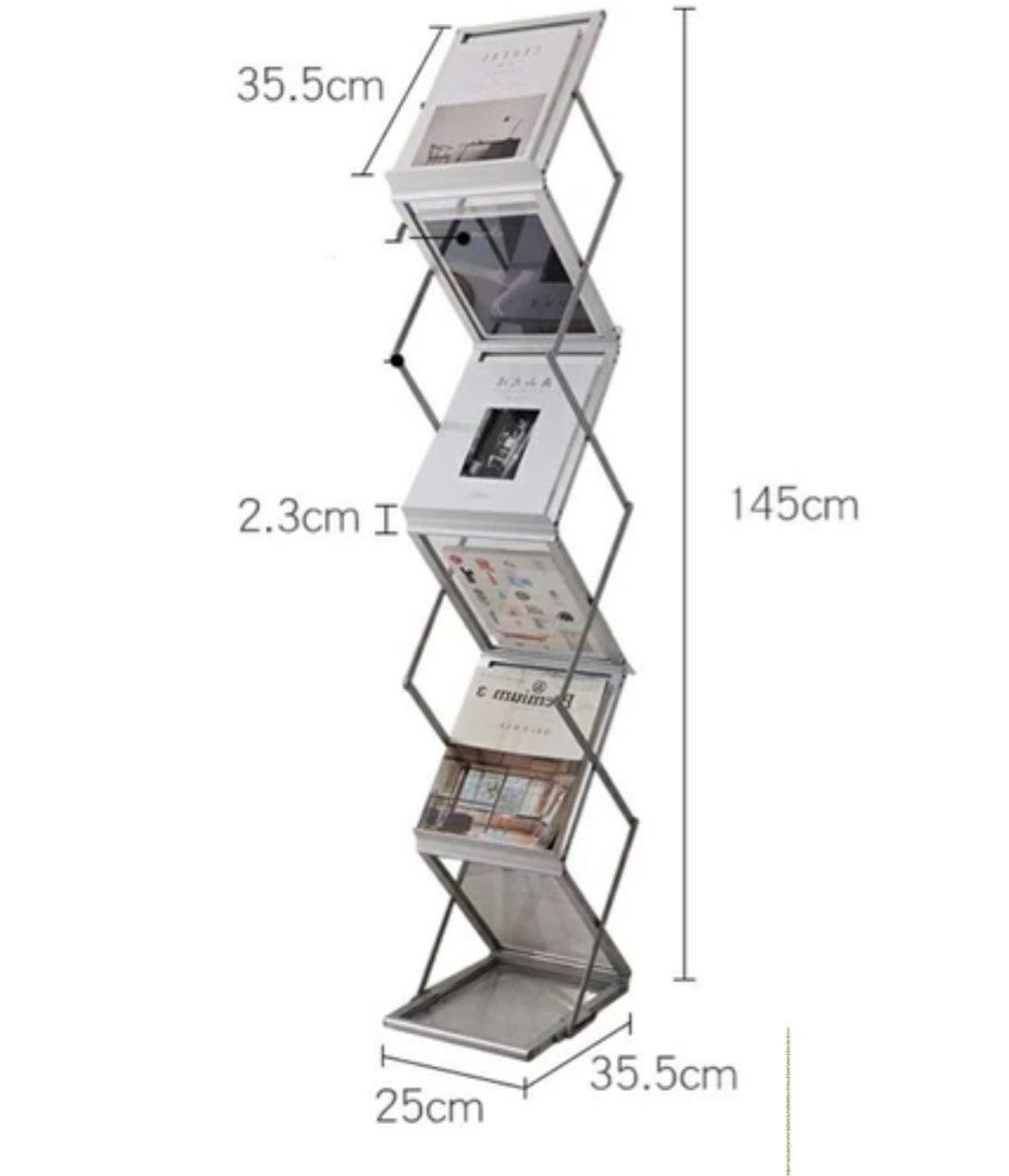 DAIVELIS Foldable Magazine Rack, Furniture & Home Living, Furniture ...