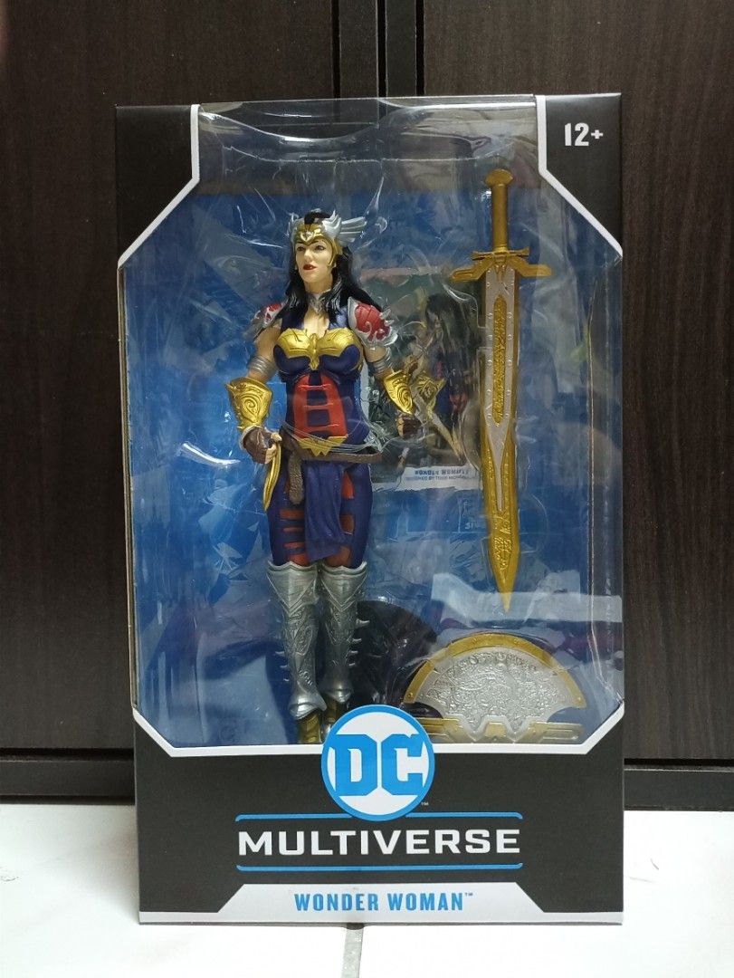 Dc multiverse wonder woman designed by todd mcfarlane, Hobbies & Toys ...