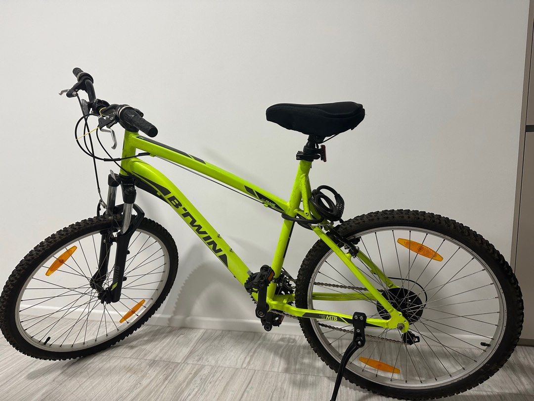 Bicicleta rockrider amarilla 2025