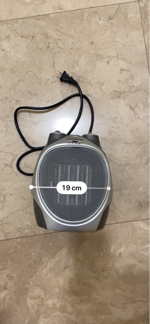 Desktop Heater / Warmer / for Aircon room, TV u0026 Home Appliances, Air  Conditioners u0026 Heating on Carousell