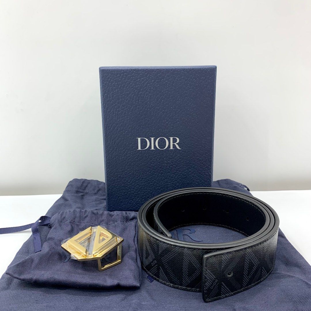 Dior Men's CD Diamond Belt