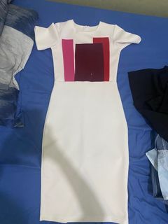 Dress bahan tebal