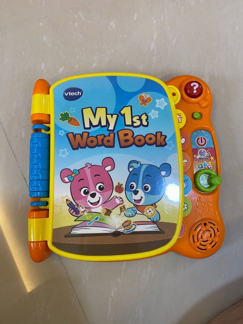 Dwinguler safari playmat + Vtech My 1st word book, Babies & Kids