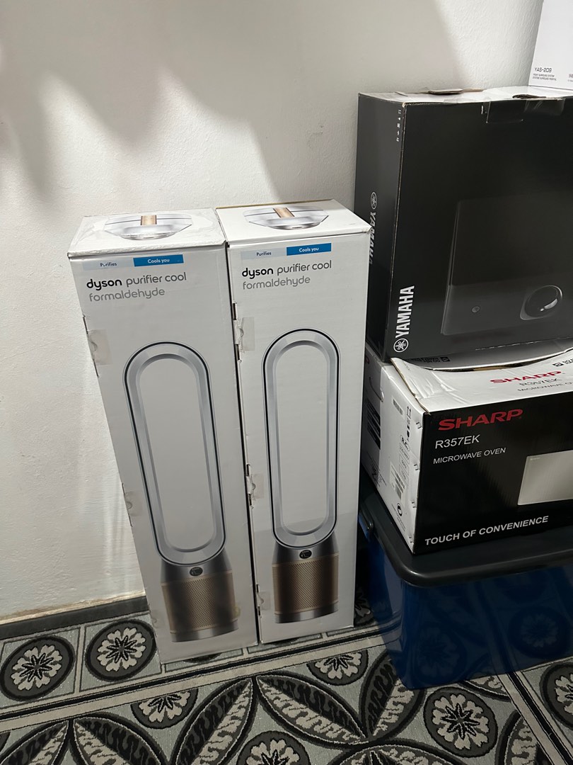 DYSON TP09 AIR PURIFIER (WIFI) (GOLD), TV & Home Appliances, Air