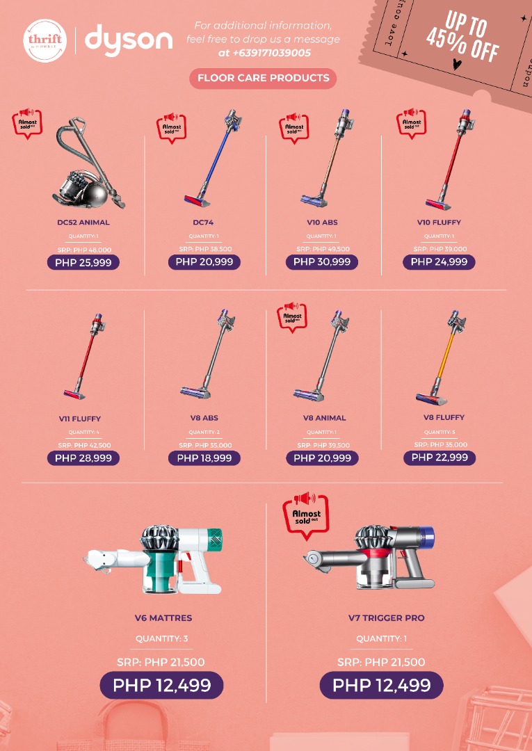 DYSON VACUUM CLEANER Original and On sale on Carousell