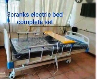 ELECTRIC BED 3 CRANKS COMPLETE SET