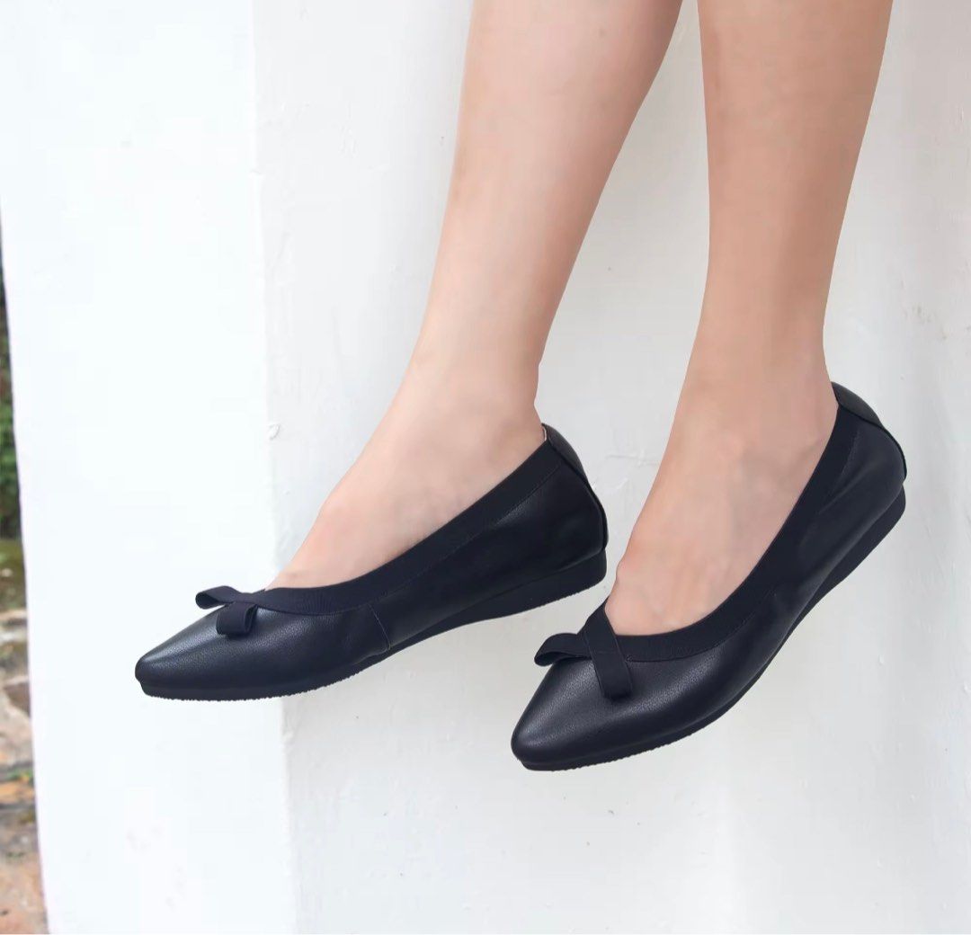 Real online leather flats