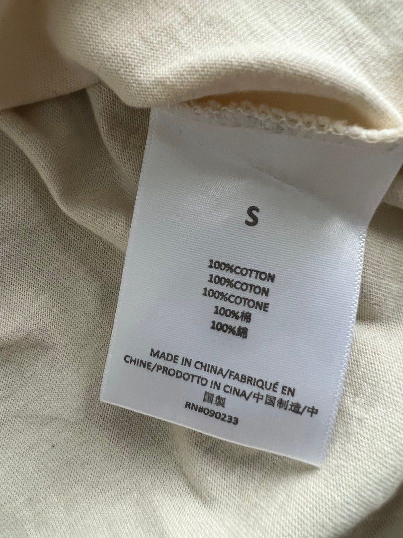 Essentials Fear of God (Authentic) (Category: Tshirts & Polo Shirts ) located in Pasig City. Submitted by don.nico (Listing ID 1249693688, Image 2). Description: Used once in photoshoot No flaws Legit - moneyback guarantee Size Small 1 pc only.