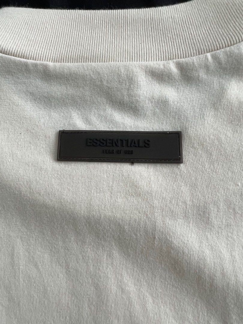 Essentials Fear of God (Authentic) (Category: Tshirts & Polo Shirts ) located in Pasig City. Submitted by don.nico (Listing ID 1249693688, Image 3). Description: Used once in photoshoot No flaws Legit - moneyback guarantee Size Small 1 pc only.