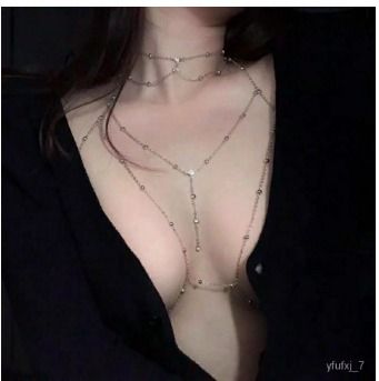 European and American Body Chains Chest Necklace Full Body Sexy  NecklaceinsThree-Dimensional Back Chain (LSG2758), Women's Fashion, Jewelry  & Organisers, Necklaces on Carousell